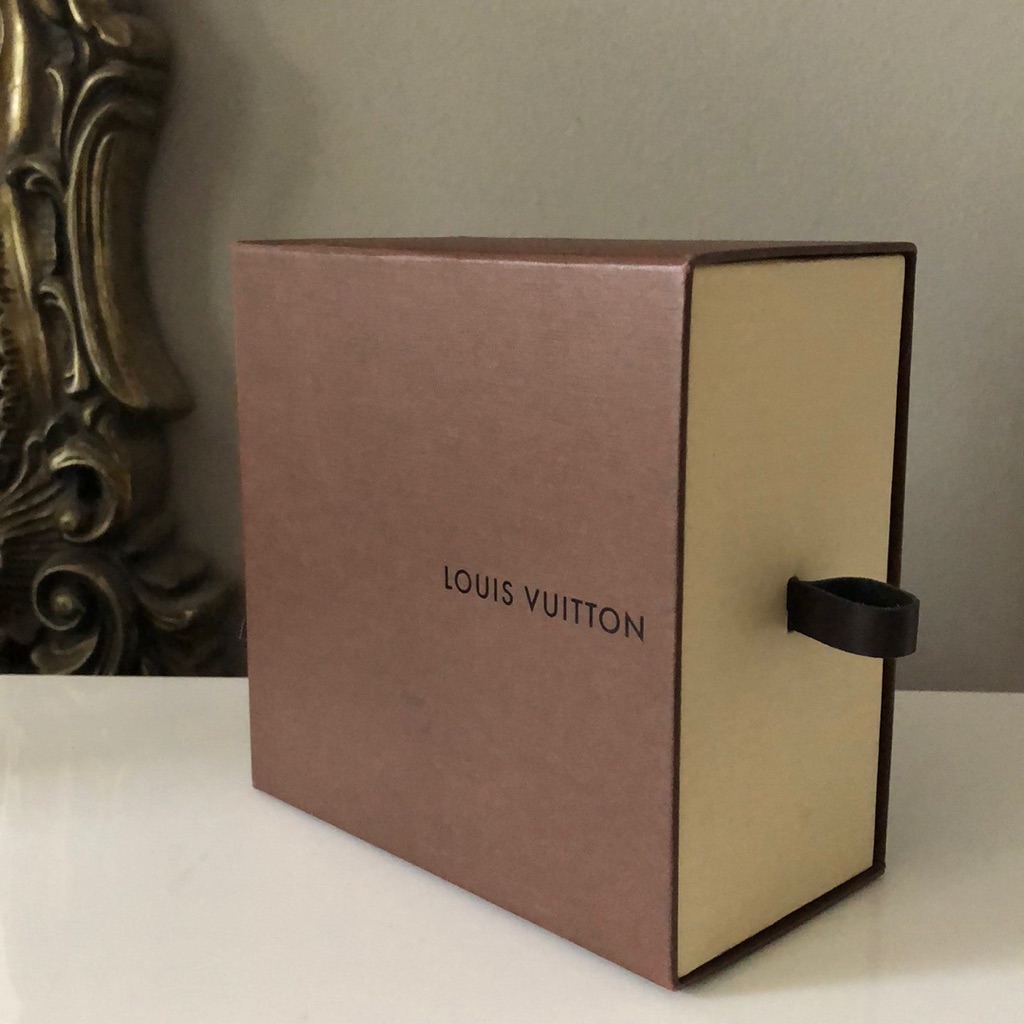 Louis Vuitton Empty Brown Storage Box